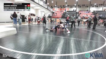 96 lbs Rr Rnd 5 - Cooper Johnson, Raw Wrestling Club vs Manny Payne Jr, HURRICANE WRESTLING ACADEMY