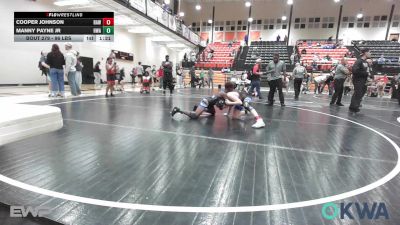 96 lbs Rr Rnd 5 - Cooper Johnson, Raw Wrestling Club vs Manny Payne Jr, HURRICANE WRESTLING ACADEMY