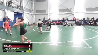 85 lbs Round 4 (6 Team) - Landon Piovarchy*, Columbia Station vs RJ Scott, Crestwood