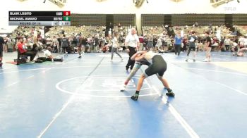110-I lbs Round Of 16 - Blaik Losito, Hamburg vs Michael Amaro, High Pace Wrestling Club