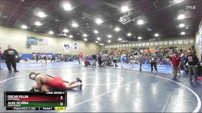 190 lbs Cons. Round 4 - Alex Olvera, Paso Robles vs Oscar Fillin, Centennial