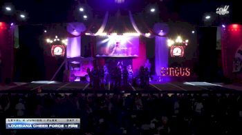 Louisiana Cheer Force - Fire [2025 L4 Junior - Flex Day 1] 2025 ASC Battle Under the Big Top Grand Nationals