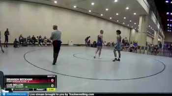 160 lbs Round 2 (10 Team) - Luis Bellon, Somerset Academy vs Bransen Beckham, Perry Meridian Silver