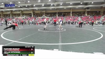 80 lbs Cons. Semi - Declan Witkowski, Phenom vs Fletcher Headley, Greater Heights Wrestling