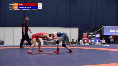 55 kg Quarterfinal - Areana Villaescusa, USA vs Li Deng, CHN