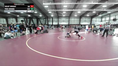 126 lbs Round 1 (8 Team) - Finn Jensen, Timpanogos B vs Kelby Wright, Bear River B