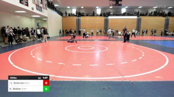 100 lbs Round Of 32 - Luke Solomon, South Georgia Athletic Club vs Kendal Walker, North Atlanta High School Wrestling