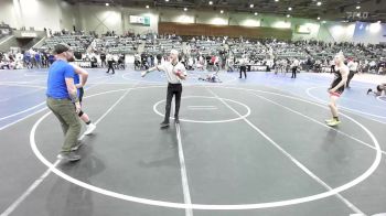 144 lbs 2nd Place - Kash Hendrick, South Tahoe Wrestling vs Gunnar Larson, Rocky Mountain WC