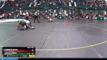 197 lbs Champ. Round 1 - Jordan Greer, Ohio University vs Cameron Wood, Central Michigan