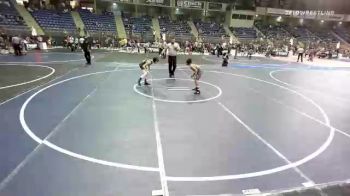 81 lbs Rr Rnd 1 - Pain Martinez, CrossFace WC vs Elijah Beatson, Belle Fourche WC