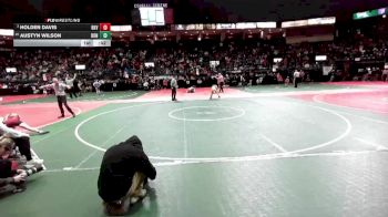 70 lbs Cons. Round 3 - Austyn Wilson, DONA vs Holden Davis, BKV1