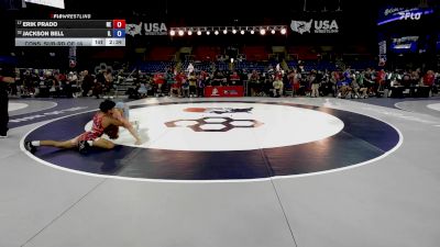 106 lbs Cons. Sub-rd Of 16 - Erik Prado, NE vs Jackson Bell, IL