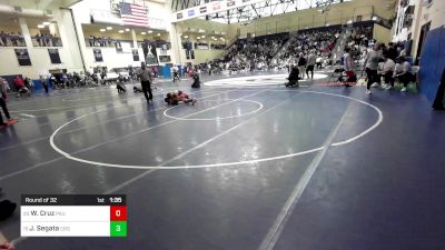 107 lbs Round Of 32 - William Cruz, Paulsboro vs John Segata, Council Rock South