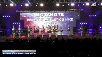 Element Athletics MKE - Hotshots [2025 L1 Junior - D2 Day 2] 2025 WSF Grand Nationals