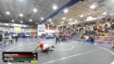 215 lbs Cons. Round 5 - Edwin Hopkins, Westminster vs Kai Lucas, Redondo Union