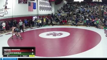 157 lbs Cons. Round 2 - Nathan Aragones, Sierra Vista vs Francisco Barcelo, Holtville