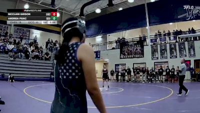 140 lbs Placement Matches (8 Team) - Andrea Puac, Gilmer County vs McClain Gibson, Chestatee