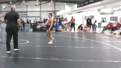 117 lbs Champ. Round 2 - Clare Booe, West Point Wrestling Club vs Jadyn Roller, Cowgirls Wrestling Club