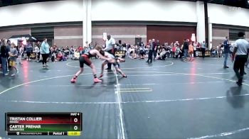 125 lbs Semifinal - Tristan Collier, Minion vs Carter Prehar, Roundtree