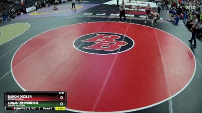 Champ. Round 1 - Daron Dozler, Boone Central vs Logan Zimmerman, Wilber-Clatonia