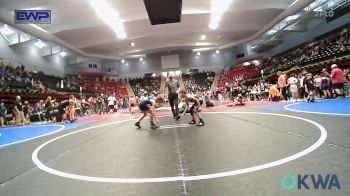 73 lbs Consi Of 4 - Levi Wagnon, Broken Arrow Wrestling Club vs Spin Kennedy, Woodland Wrestling Club