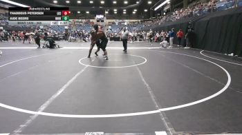 285 lbs Champ. Round 3 - Jude Beers, Northeast Oklahoma vs Thaddeus Petersen, Labette Community College