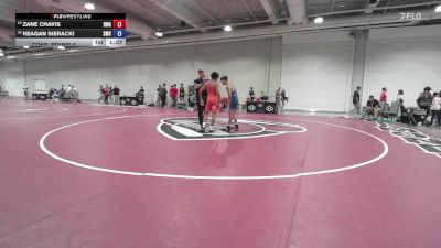 65 lbs Cons. Round 6 - Zane Chavis, Roundtree Wrestling Academy vs Keagan Sieracki, Spartan Mat Club