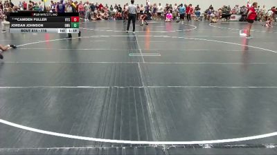 115 lbs Champ. Round 2 - **Camden Fuller, Rockmart Takedown Club vs Jordan Johnson, Guerilla Wrestling Academy