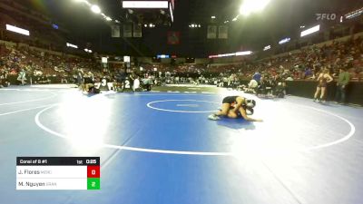 120 lbs Consi Of 8 #1 - Jessica Flores, Merced vs Maile Nguyen, Granada