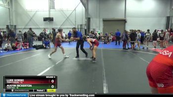 105 lbs Round 3 (4 Team) - Luke Gorski, Terps Xtreme vs Austin Bickerton, Team 922