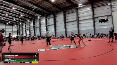 127 lbs Finals (8 Team) - Lily Oh, Virginia Killers vs Sophie Brown, STORMETTES