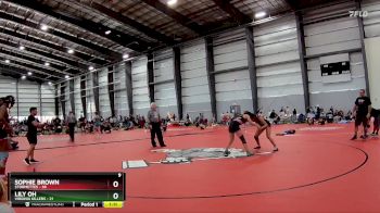127 lbs Finals (8 Team) - Lily Oh, Virginia Killers vs Sophie Brown, STORMETTES