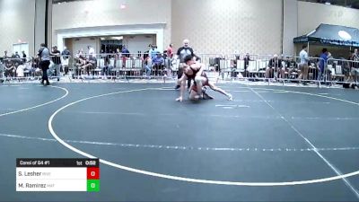 132 lbs Consi Of 64 #1 - Shawn Lesher, Riverside Rascals vs Manny Ramirez, Mat Warriors