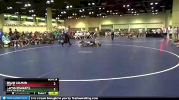 138 lbs Round 5 (10 Team) - David Gelman, CWC vs Jacob Edwards, Black And Blue