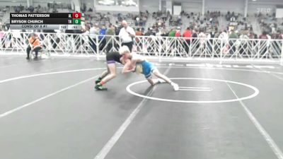 106 lbs Consi Of 8 #1 - Thomas Patterson, AL vs Bryson Church, TN