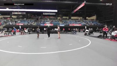 124 lbs Champ. Round 1 - Kaylee Annis, Southern Oregon vs 8 Kamilah Brooks, Lindsey Wilson