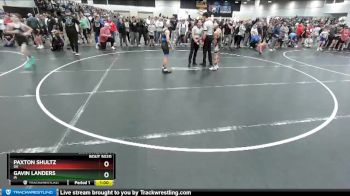 97 lbs Champ. Round 1 - Gavin Landers, IA vs Paxton Shultz, OK