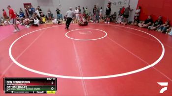 152 lbs Round 4 (6 Team) - Nathan Bailey, Panhandle Regional Training Center vs Ben Pennington, Spartan Mat Club