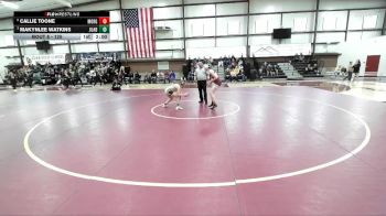 125 lbs Quarterfinal - Makynlee Watkins, Juab vs Callie Toone, Morgan