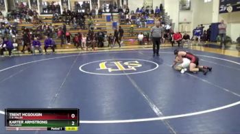 122 lbs Cons. Semi - Trent Mcgougin, T. R. Miller vs Karter Armstrong, Tallassee