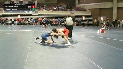 114 Championship Bracket Quarterfinal - Camden Rugg, Union Grove vs Wyatt Wald, Cambridge-Isanti