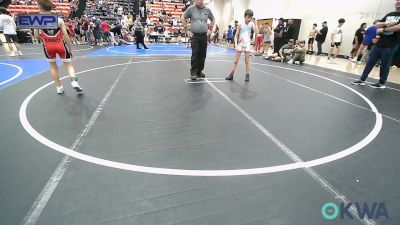 67-70 lbs Rr Rnd 3 - Asa Mccann, Collinsville Cardinal Youth Wrestling vs Locklyn Evans, Hilldale Youth Wrestling Club