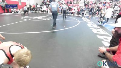 43-49 lbs Quarterfinal - Lachlan Lindsey, Spartan Wrestling Fort Smith vs Hunter Wells, Claremore Wrestling Club