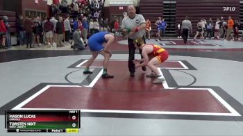 144 lbs Round 3 - Mason Lucas, Carlisle vs Torsten Nixt, West Liberty