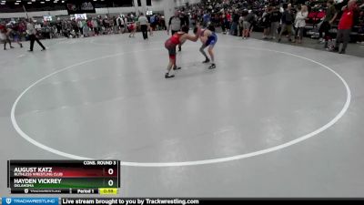 144 lbs Cons. Round 3 - August Katz, Ruthless Wrestling Club vs Hayden Vickrey, Oklahoma