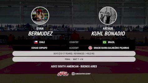 Evan Bermudez vs Arthur Kuhl Bonadio 2025 ADCC South American Championship