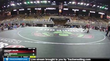 132 lbs Champ. Round 2 - Luis Arboleda, South Dade vs Zachary Balma, Riverdale