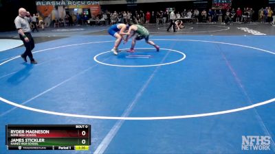 189 lbs Champ. Round 1 - James Stickler, Haines High School vs Ryder Magneson, Nome High School