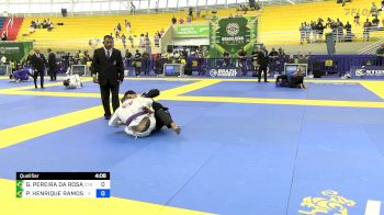 GABRIEL PEREIRA DA ROSA vs PEDRO HENRIQUE RAMOS DE OLIVEIRA 2024 Brasileiro Jiu-Jitsu IBJJF