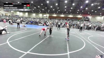 106 lbs Quarterfinal - Wyatt Hewit, Shootbox Rigby vs Tanner Stobaugh, Motherlode WC